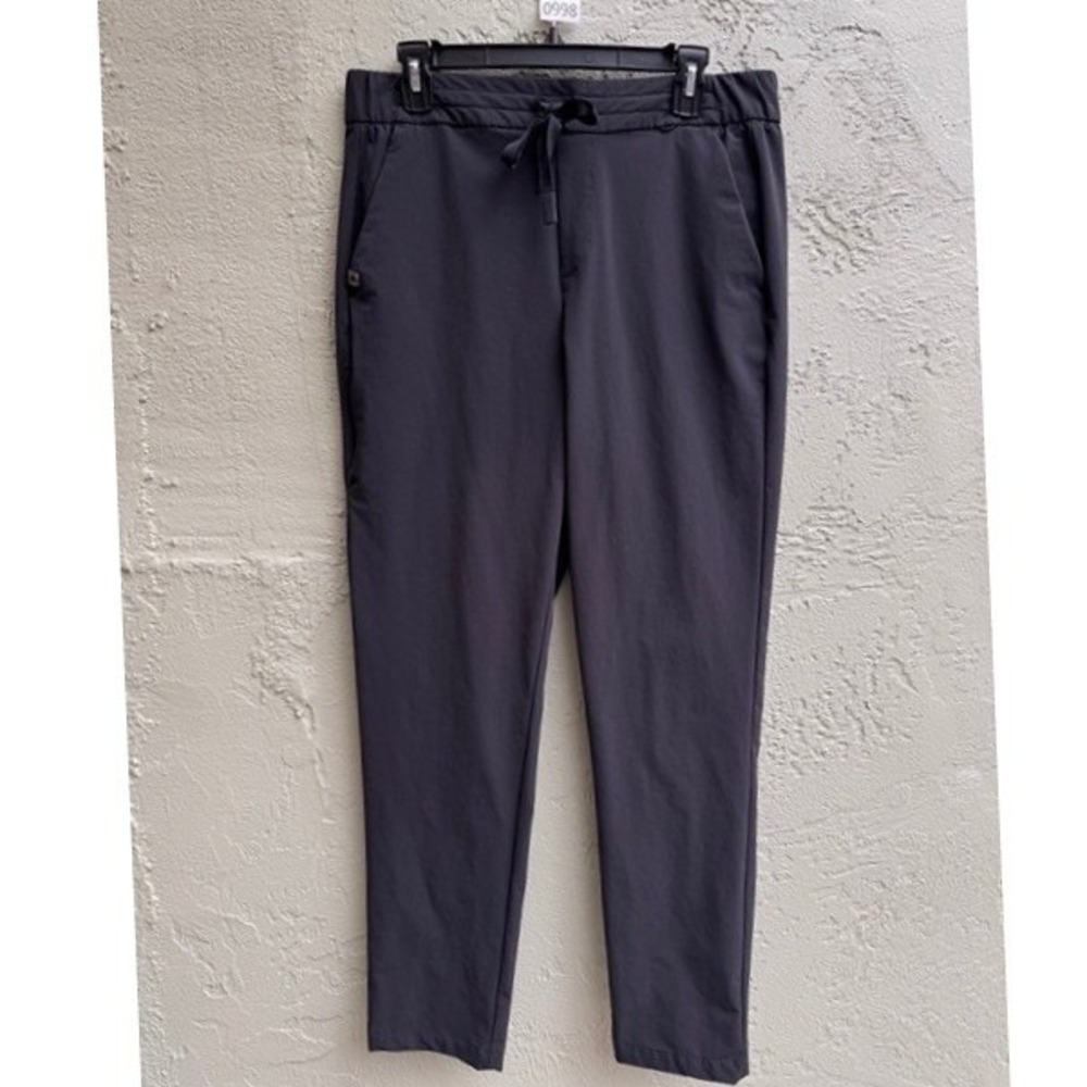 FIGSPRO Black Scrub Pants LARGE TALL Medical Healthcare Technical Nurse Utility